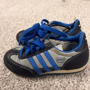 Adidas Kids Sneakers - Navy and Light Gray